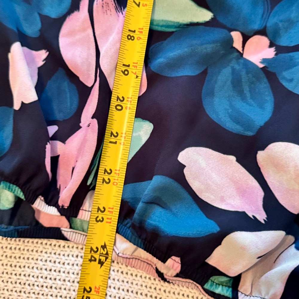 OCTAVIA Tie Neck Floral Blouse Women’s Top - Picture 14 of 14